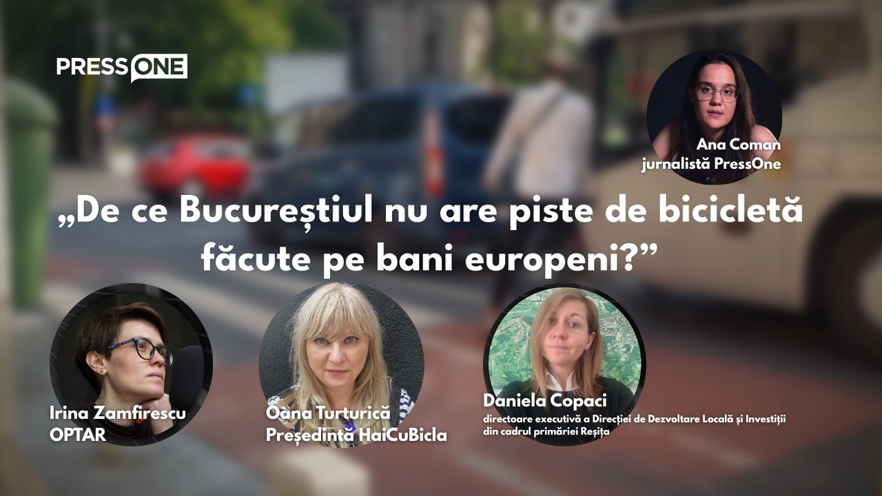 Bucureștiul își propune 500 de kilometri de piste de biciclete în zece ani